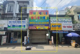 Cho thuê nhà mặt tiền Văn Cao 80m2, 1 Lầu, 20Triệu